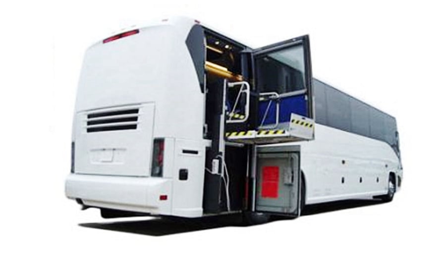 ADA Accessible Charter Bus Motor Coach
