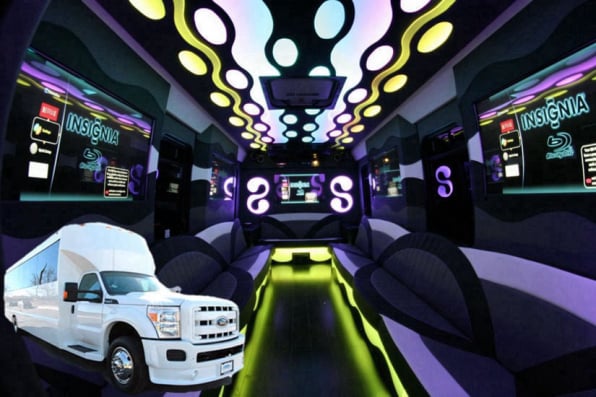 Social Events Limo Bus