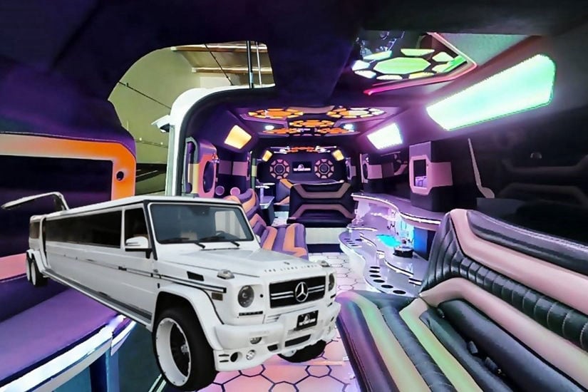 Mercedes G-Wagon Limo G-Class SUV Limo