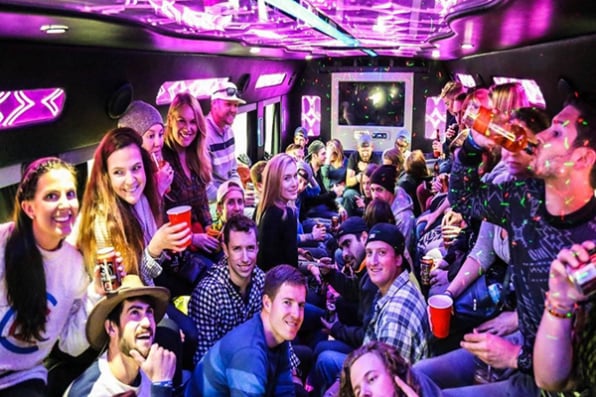 Sporting Events Party Bus Rental Tailgating