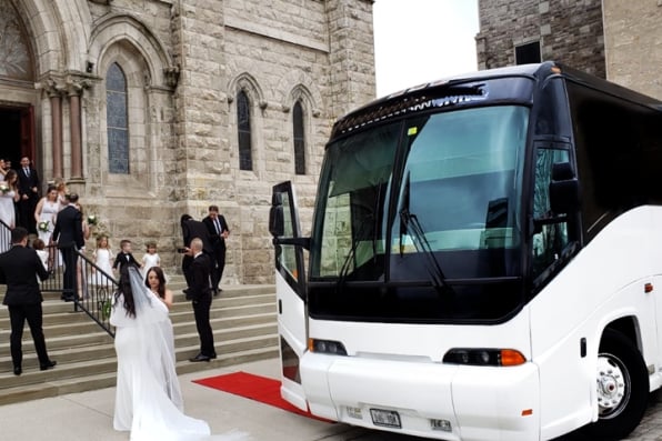 Wedding Charter Bus