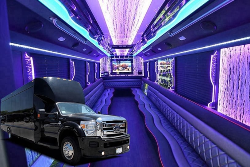 Wedding Party Bus Rental